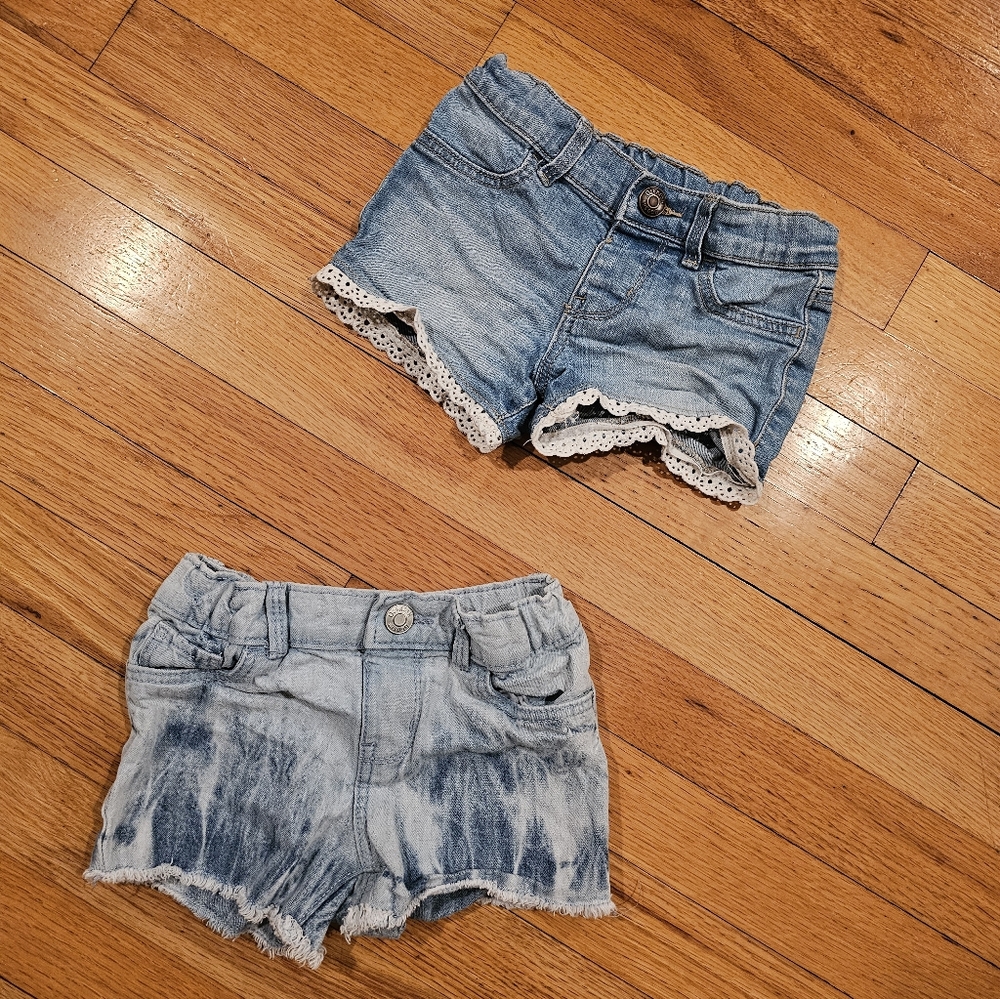 Oshkosh B'gosh Toddler Jean Short Pair